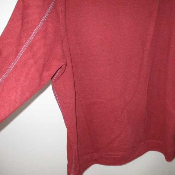 Mens Tommy Bahama Maroon Quarter Zip Pullover Sweater Size Medium - Picture 5 of 7